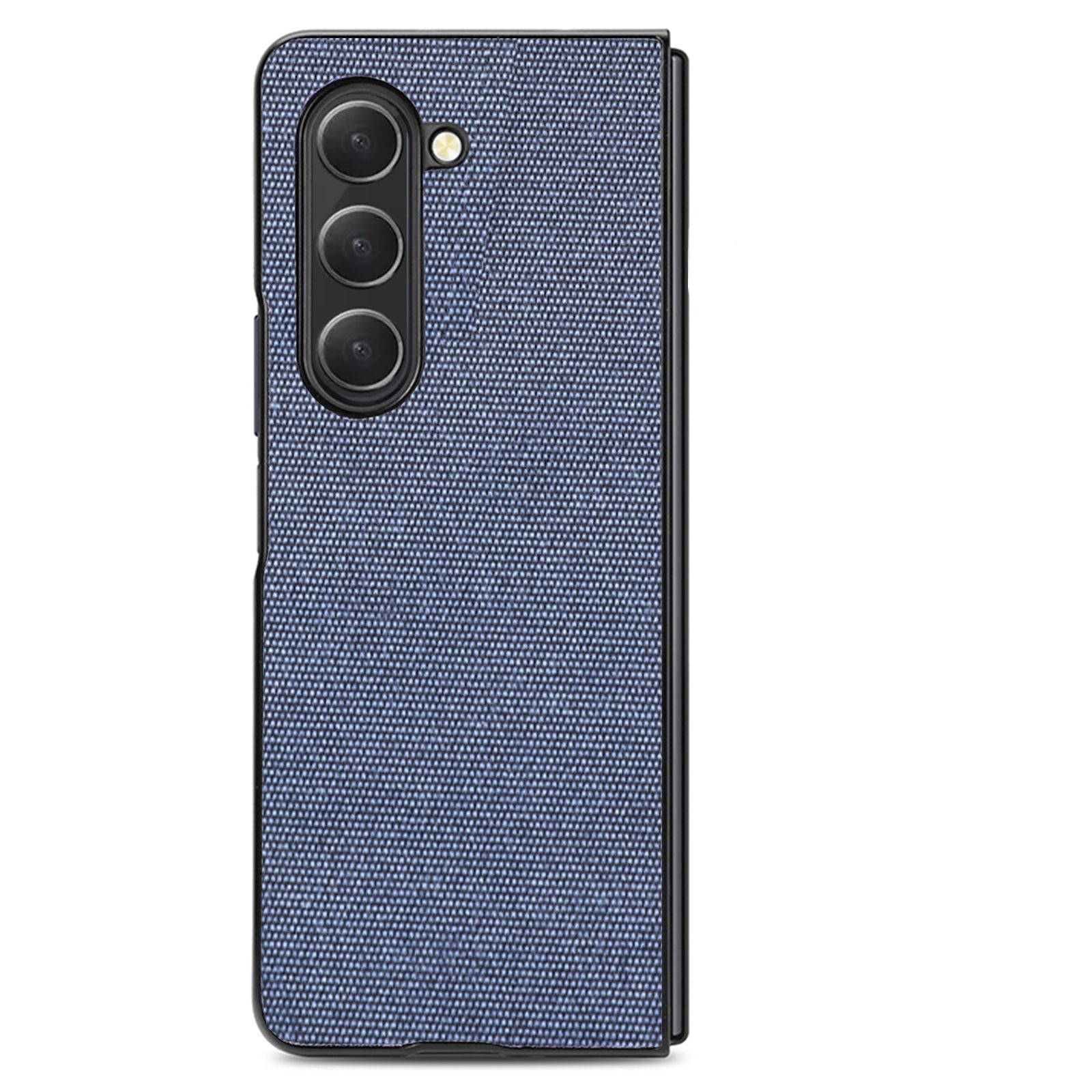 Sea Sand Textured Phone Case for Samsung Galaxy Z Fold5 5G PU Leather Coated PC Shock Absorb Cover Sea Sand Textured Phone Case for Samsung Galaxy Z Fold5 5G PU Leather Coated PC Shock Absorb Cover